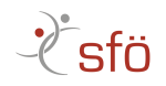 Rødt og gråt logo for Svenska Facköversättare
